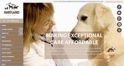 Desktop Screenshot of hartlandanimalhospital.com